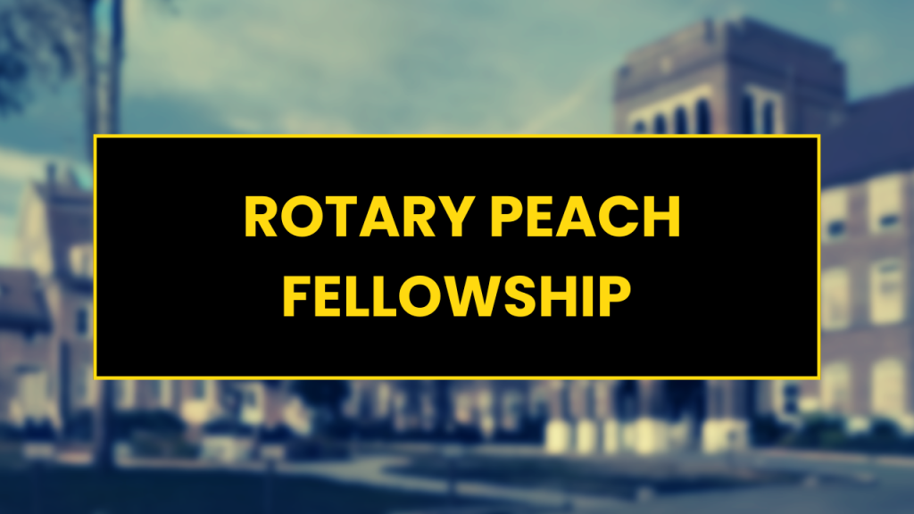 Rotary Peach Fellowship