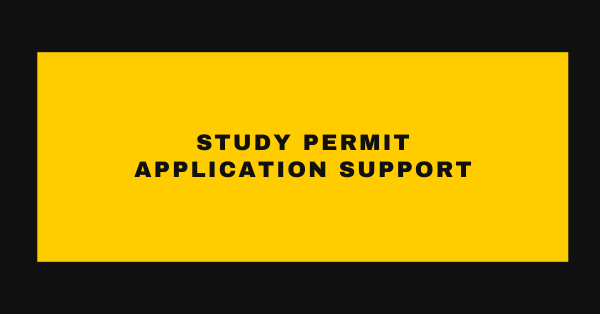 Study Permit Application Support