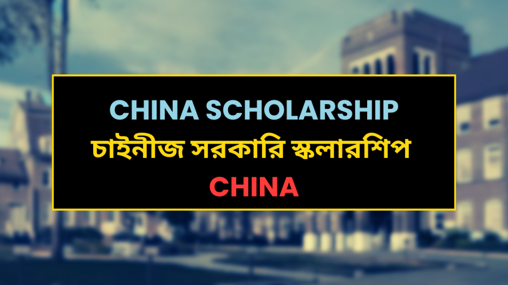 Chinese Government Scholarship