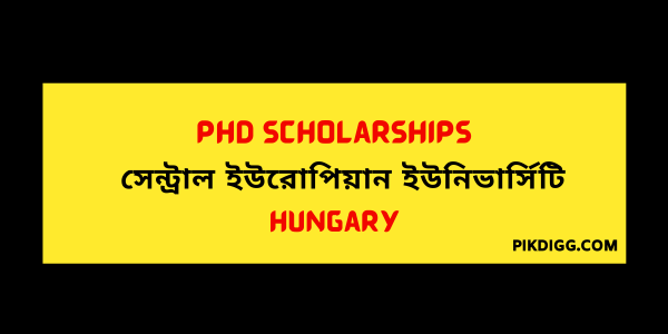 Central European University Doctoral Scholarships